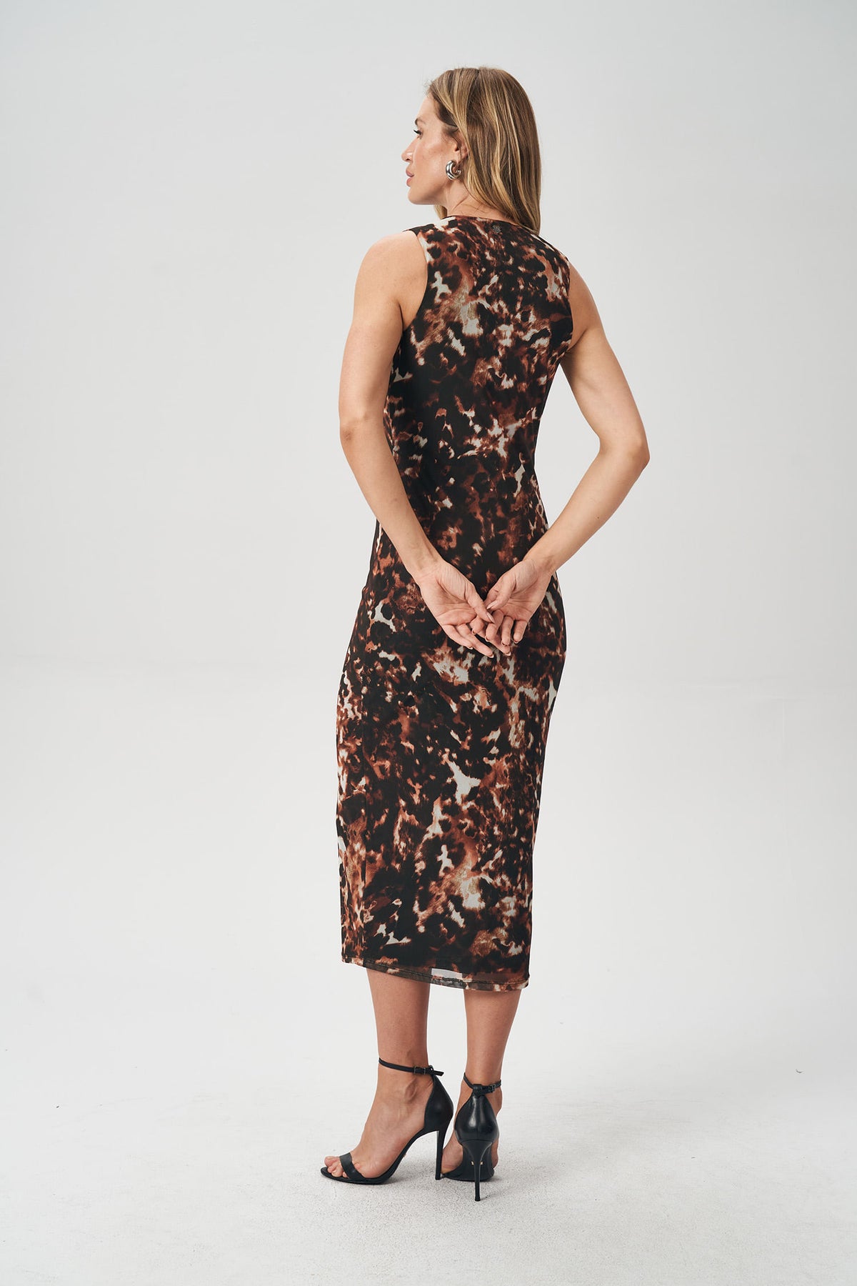 Vestido Print Tubinho Feminino Acostamento Savage Skin