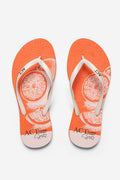 Chinelo Summer Drink ACT Feminino Laranja Citrus