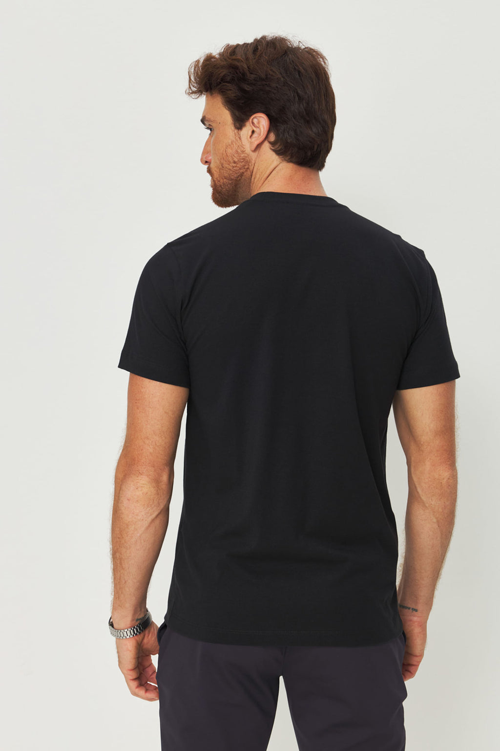 Camiseta Mirassol Masculina Acostamento Preto