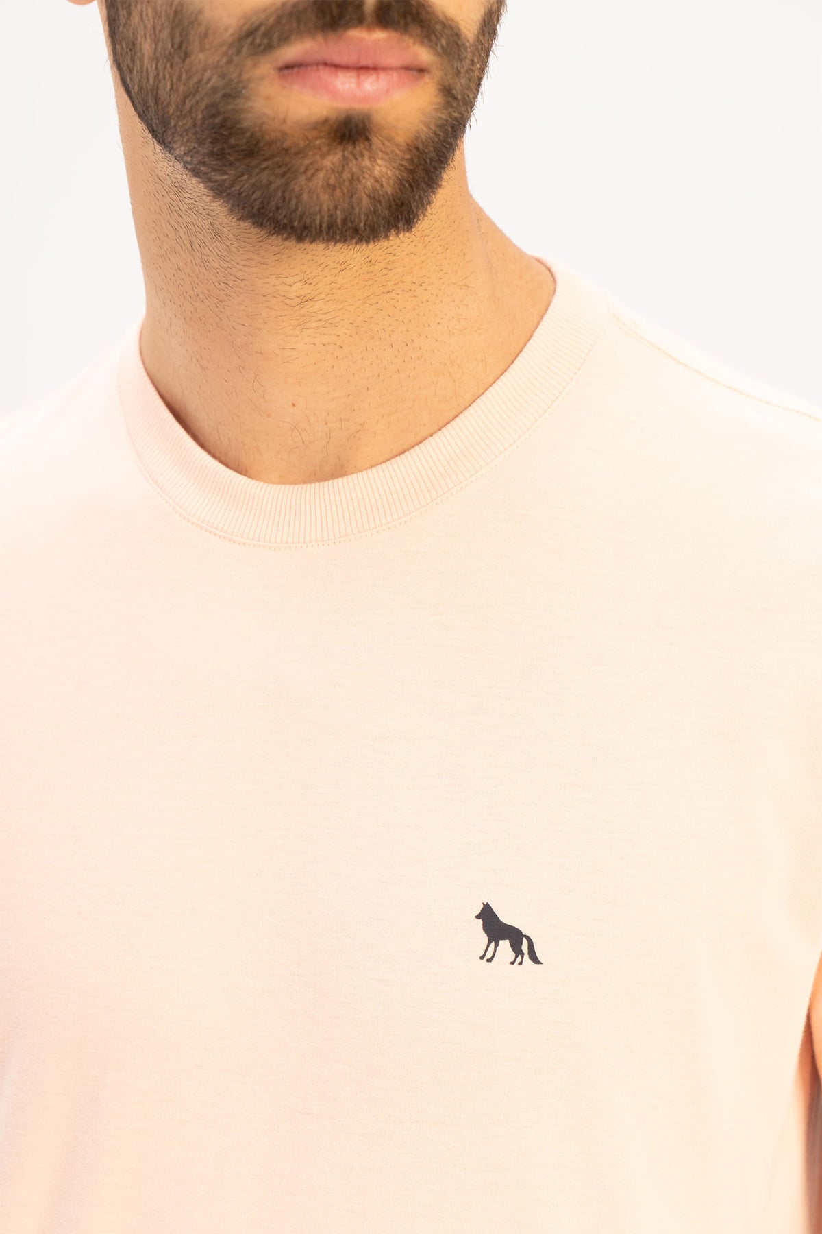 Camiseta Wolf Max Costas Masculina Acostamento Rosa