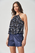 Blusa Print Delicada Feminina Acostamento Breeze