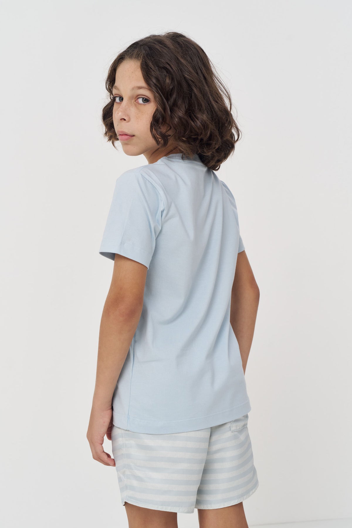 Camiseta Básica Premium Menino Acostamento Next Barca
