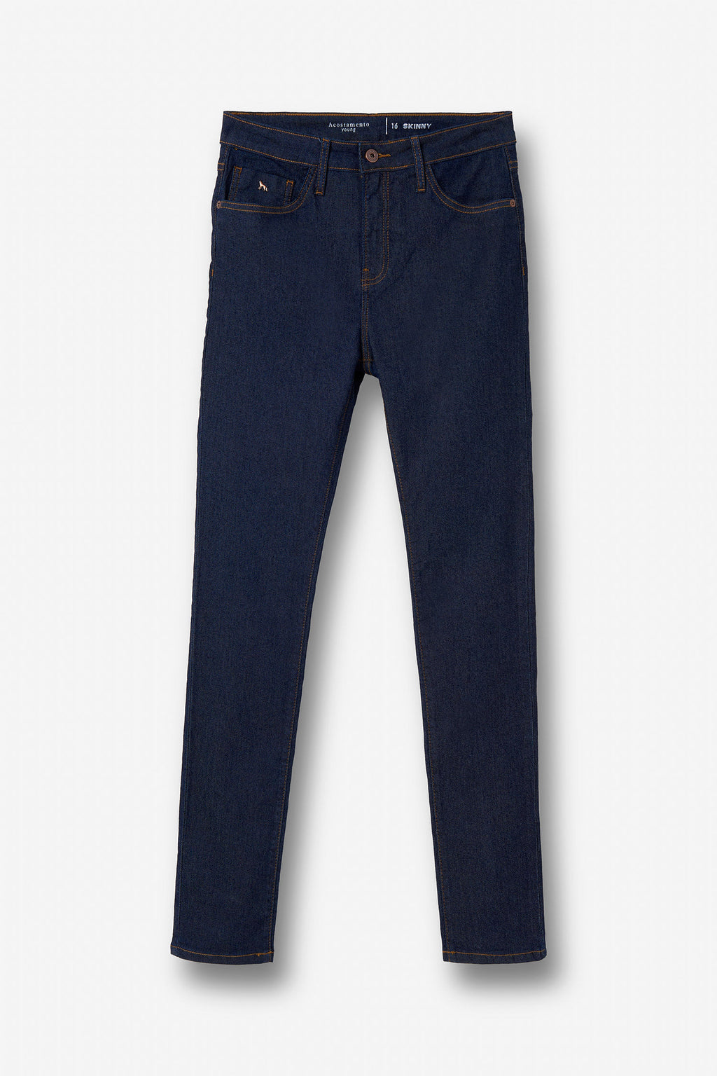 Calça Jeans Skinny Basic Menino Acostamento Next Jeans Escuro