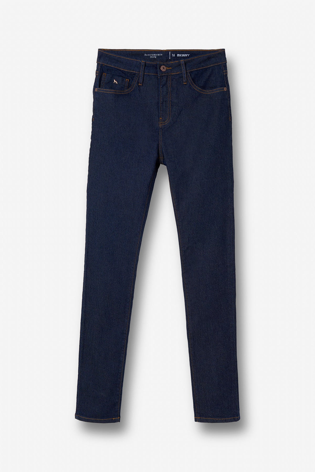 Calça Jeans Skinny Basic Menino Acostamento Next Jeans Escuro