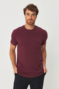 Camiseta Casual Com Elastano Masculina Acostamento Barca