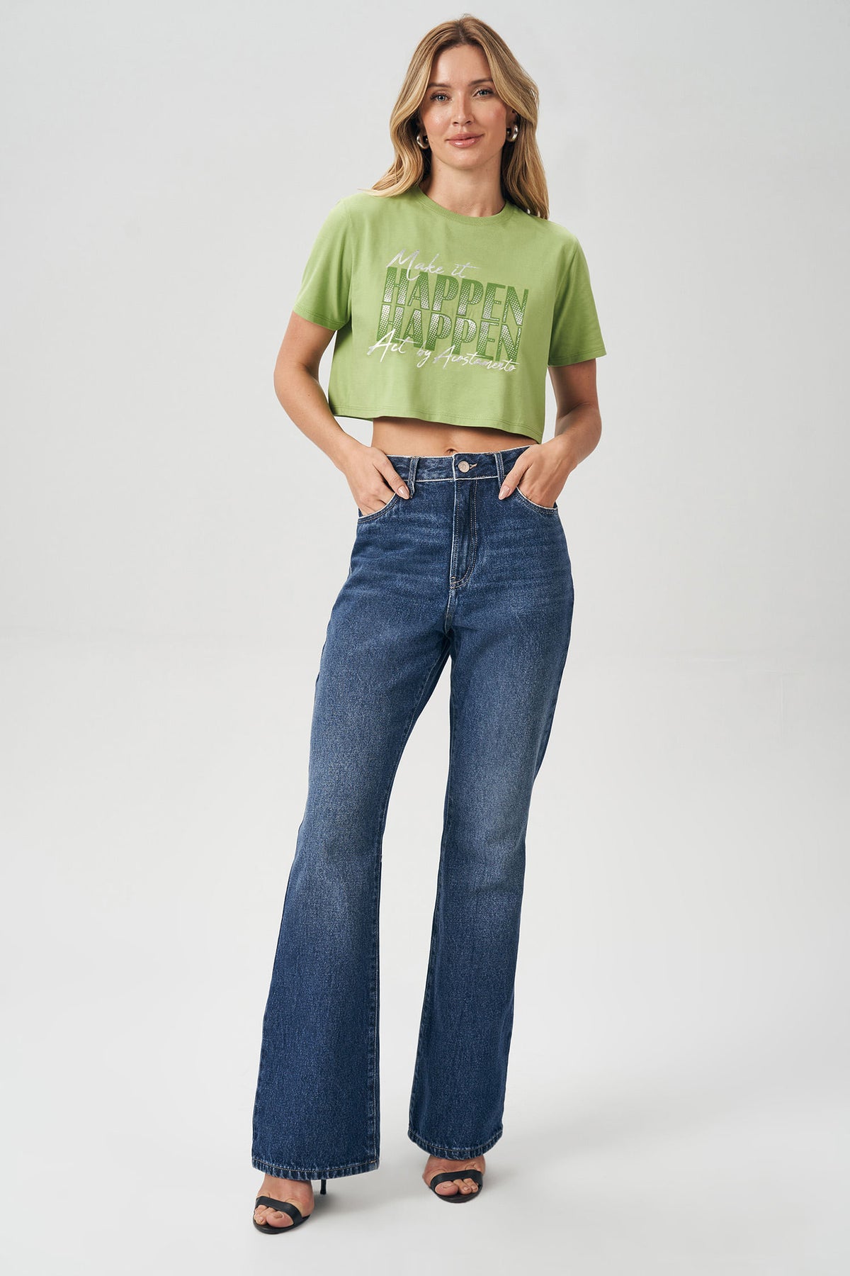 T-Shirt Happen Feminina Acostamento Garden