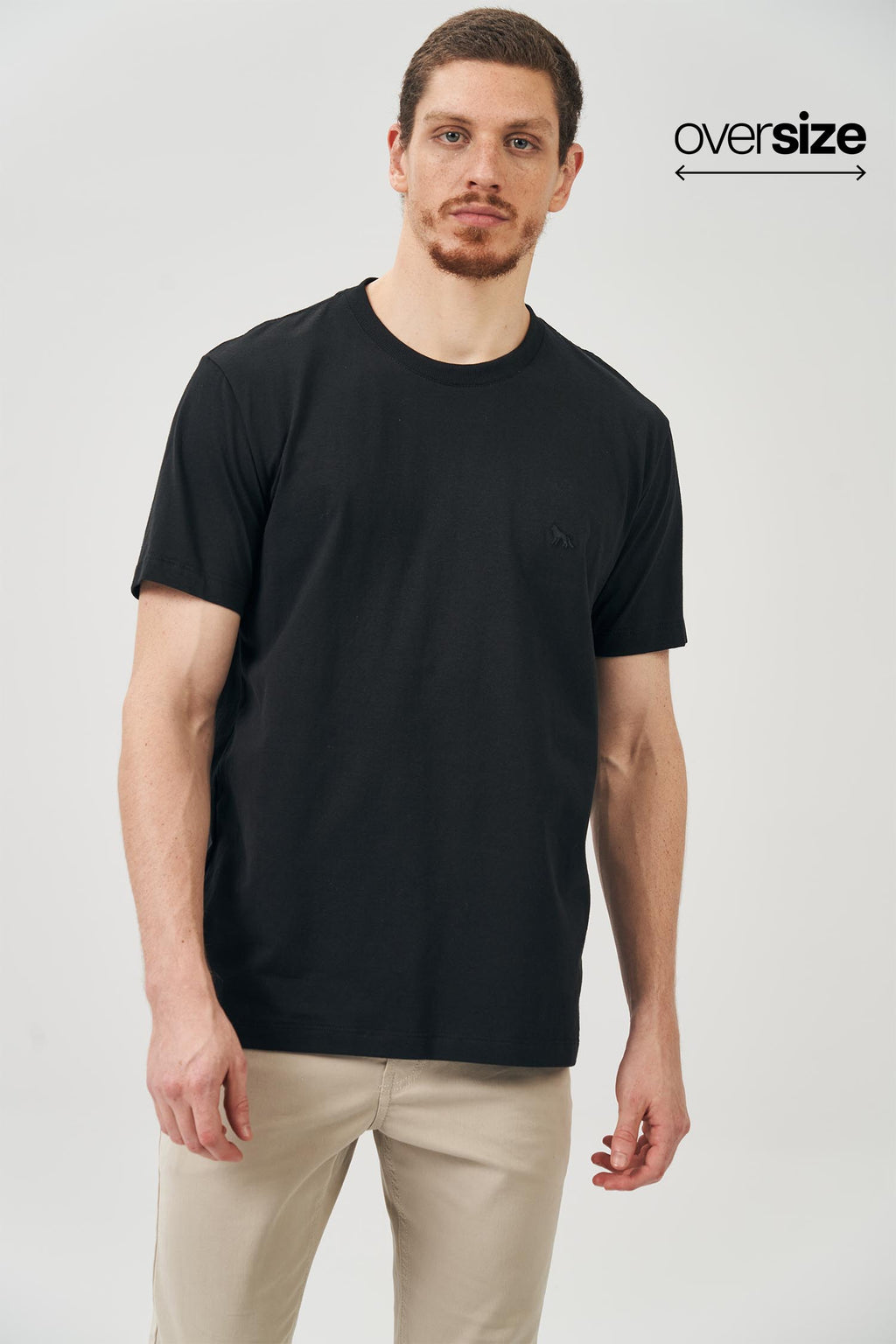 Camiseta New Essential Masculina Oversize Acostamento Verde Militar