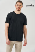 Camiseta New Essential Masculina Oversize Acostamento Verde Militar
