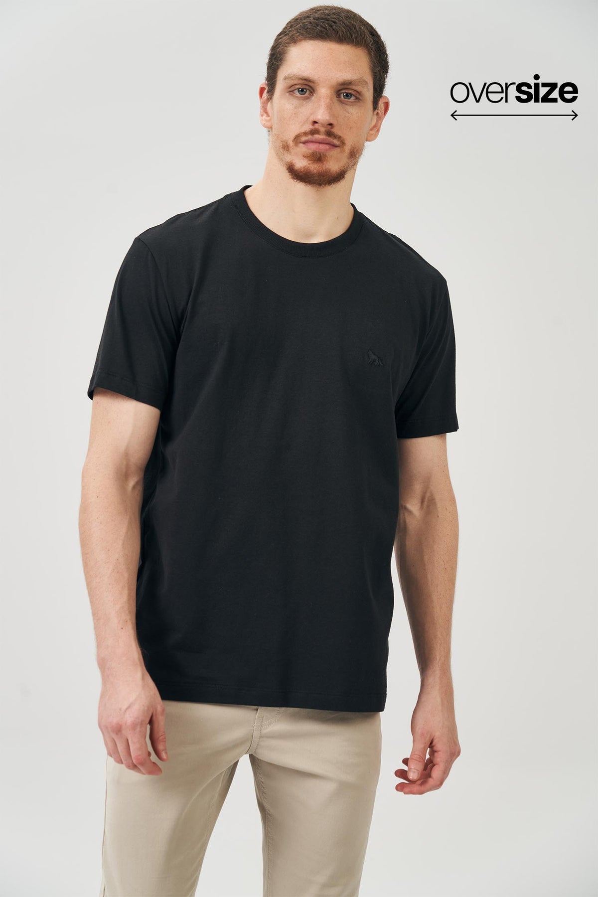 Camiseta New Essential Masculina Oversize Acostamento Verde Militar