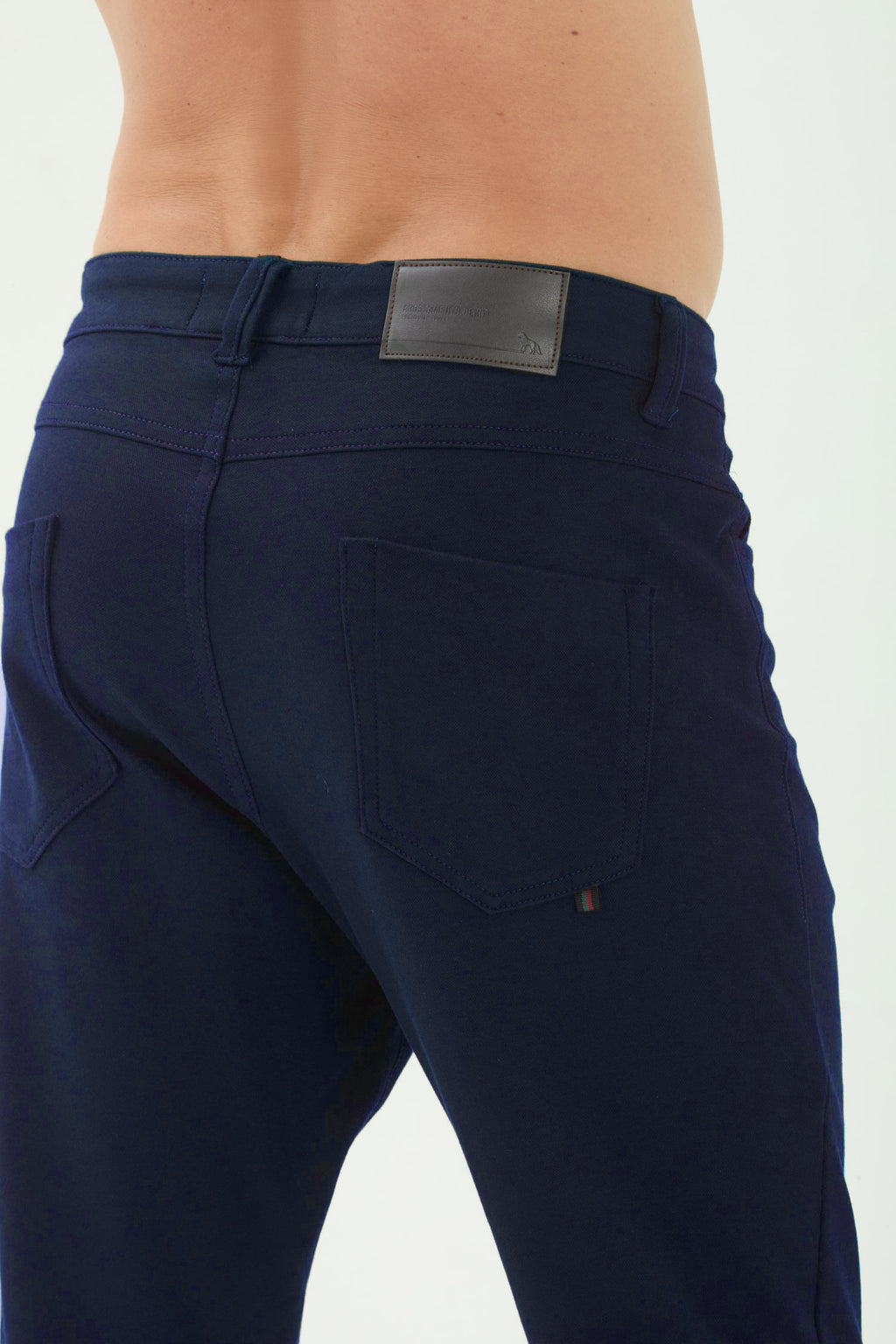 Calça Moletom Casual Masculina Acostamento Marinho