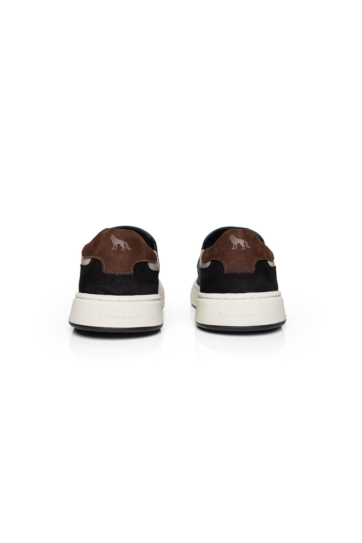 Tênis Slip On Recortes Masculino Acostamento Azul