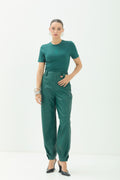 Blusa Canelada Minimal ACT Feminina Deep Forest