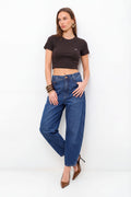 Calça Jeans Barrel ACT Feminina Jeans Intermediario