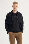 Jaqueta Casual Masculina Acostamento Caqui