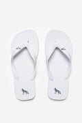 Chinelo Lobo Instinto Masculino Acostamento Branco