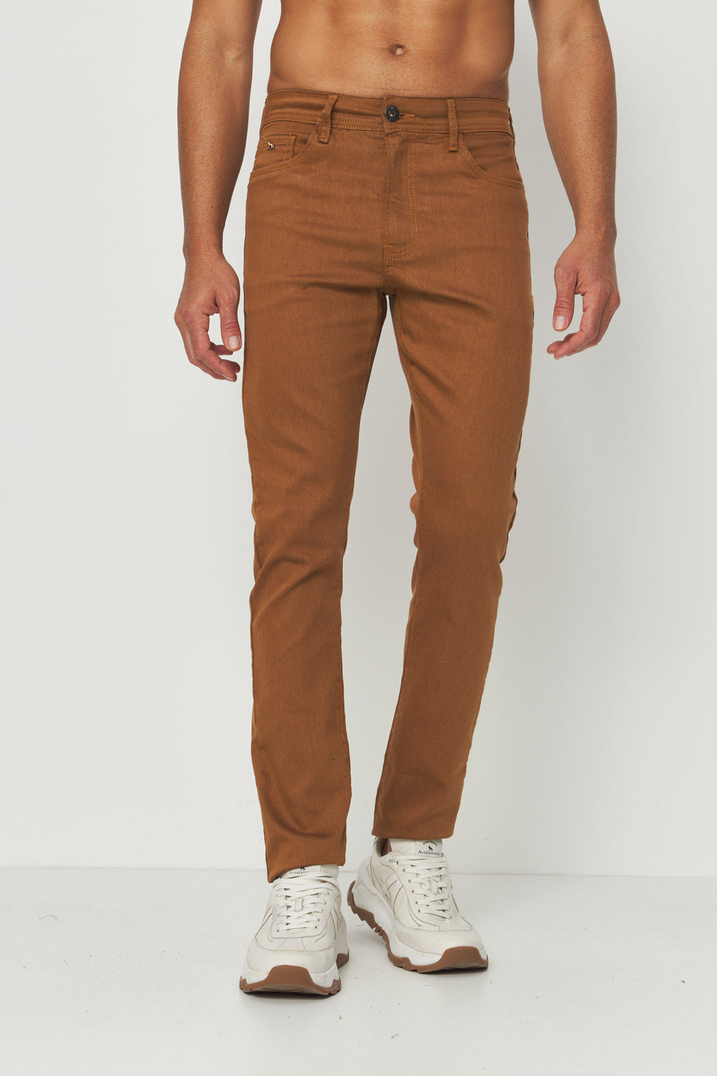 Calça Sarja Skinny Masculina Acostamento Duna