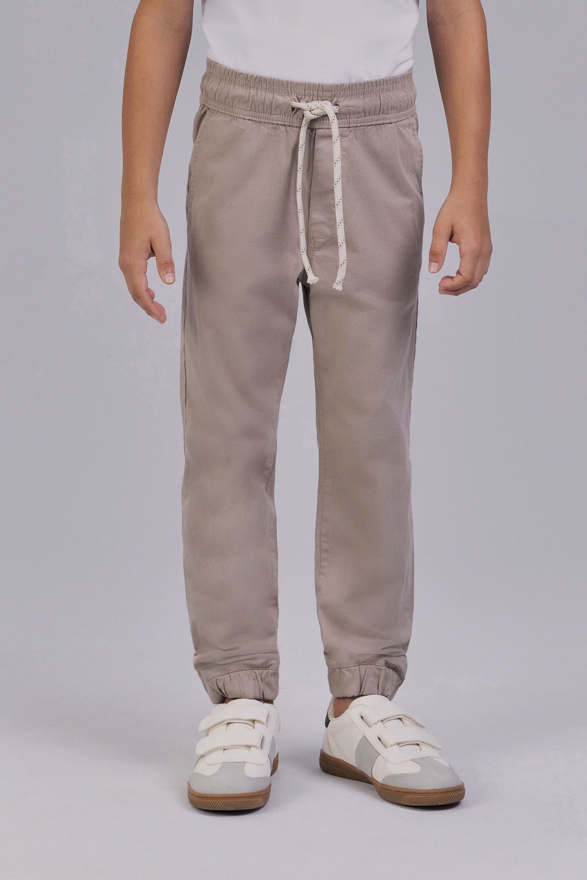 Calça Sarja Jogger Menino Acostamento Next Caqui