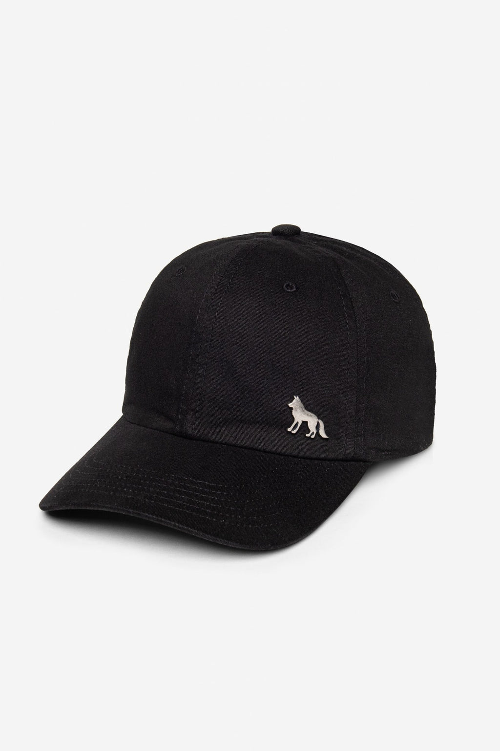 Boné Sarja Lobo Masculino Acostamento Preto
