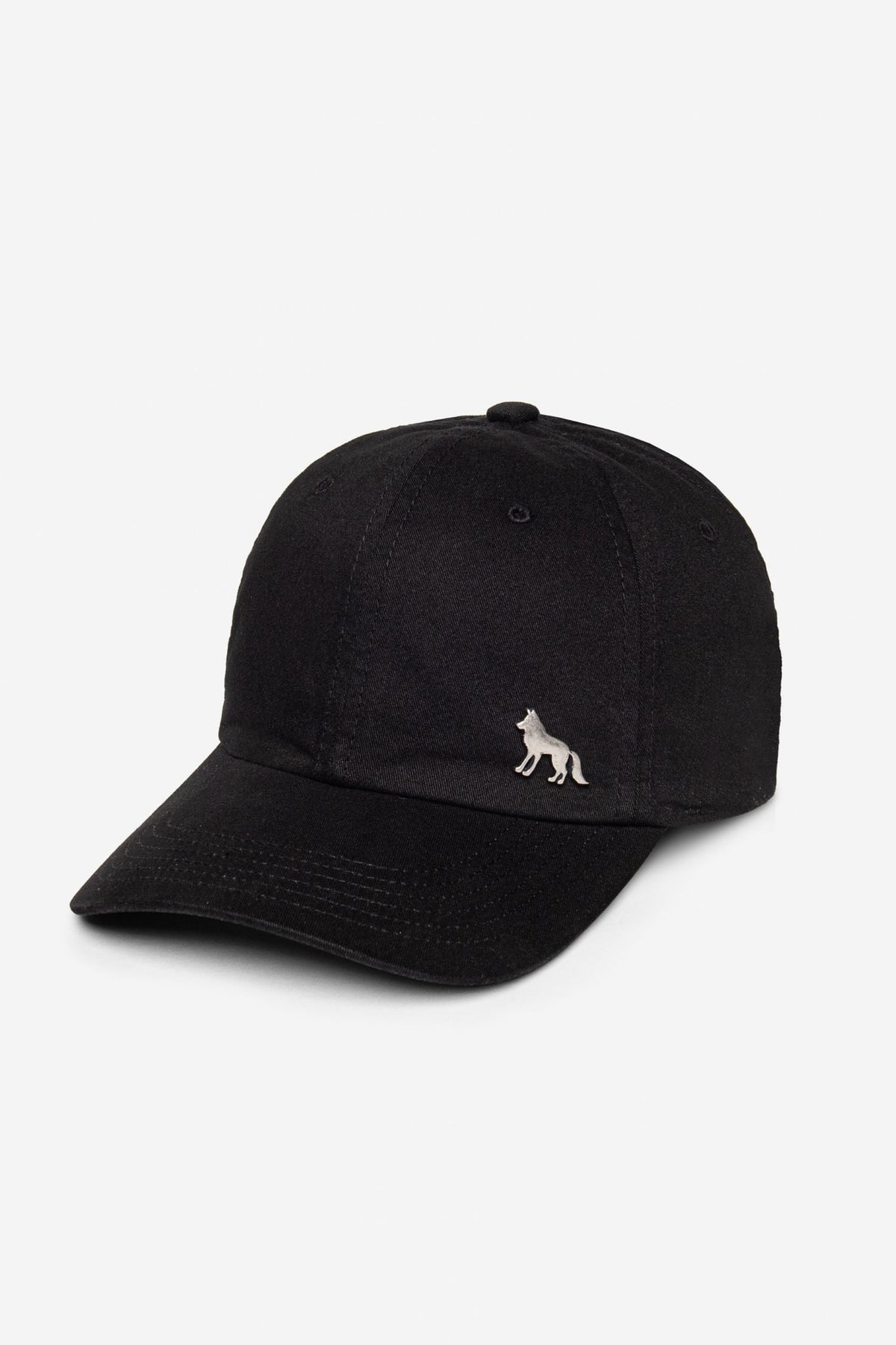 Boné Sarja Lobo Masculino Acostamento Preto