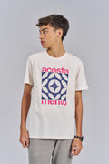 Camiseta Shapes Menino Acostamento Next Branco