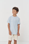 Camiseta Moderna Menino Acostamento Next Azul Maresia