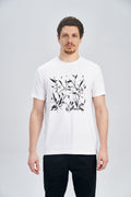 Camiseta Tree Branches Masculina Acostamento Branco