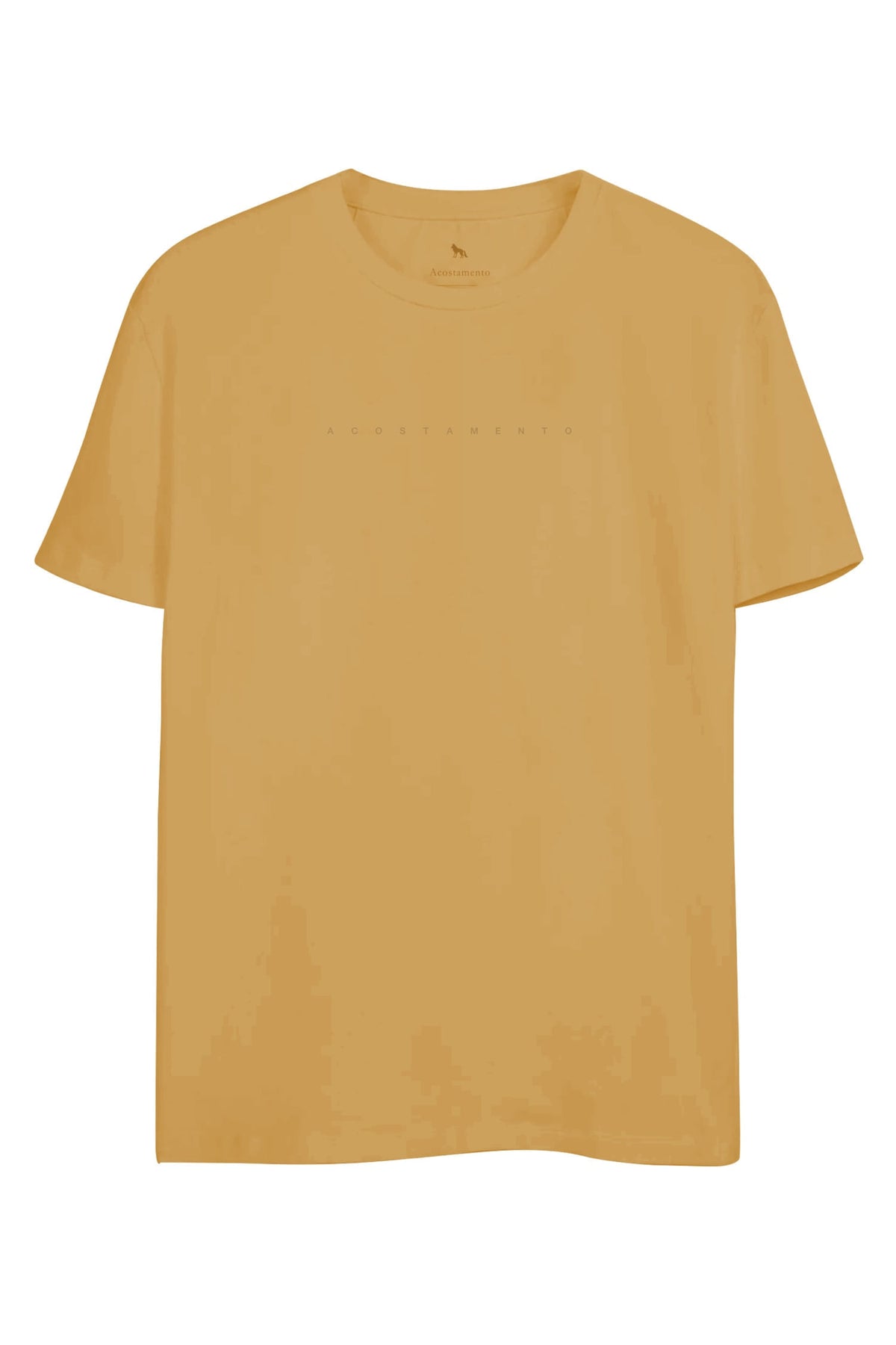 Camiseta Clássica Masculina Oversize Acostamento Amarelo Malta