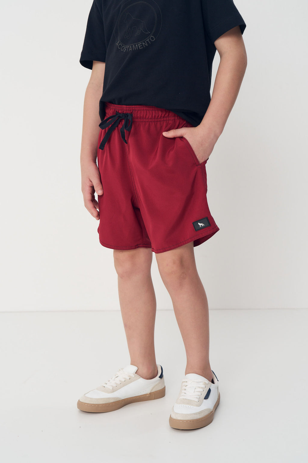 Short Nylon Menino Acostamento Next Verde