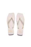 Chinelo Square Logo ACT Feminino Off White