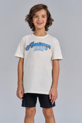 Camiseta Vintage 93 Menino Acostamento Next Off White