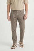 Calça Social Alfaiataria Masculina Acostamento Caqui