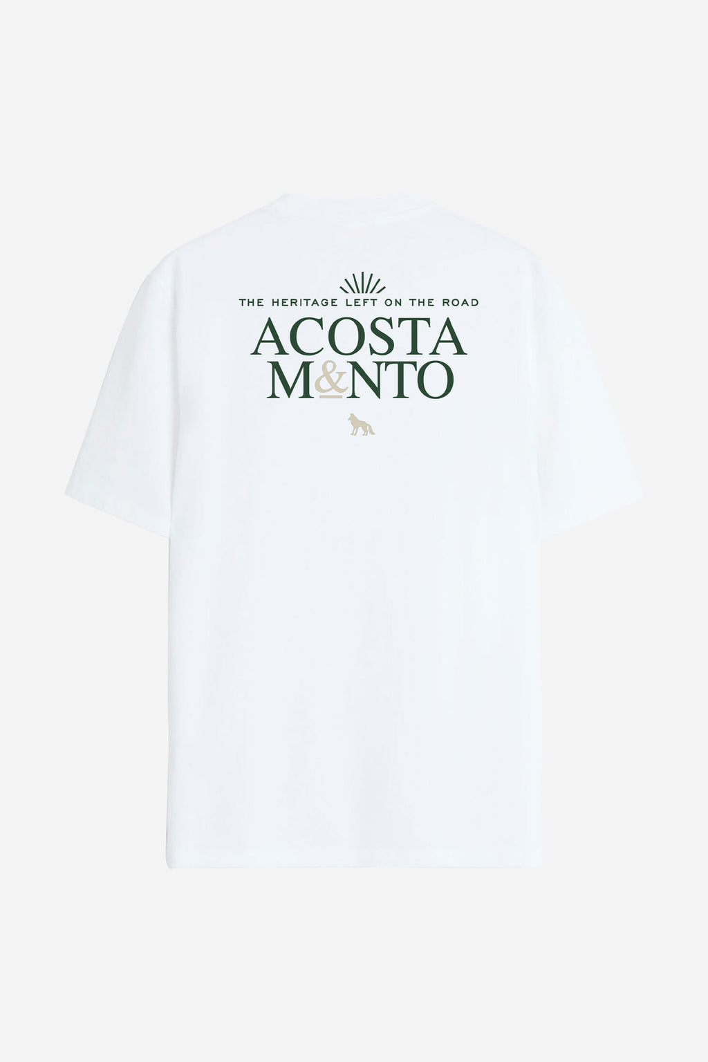 Camiseta Road Casual Masculina Acostamento Branco