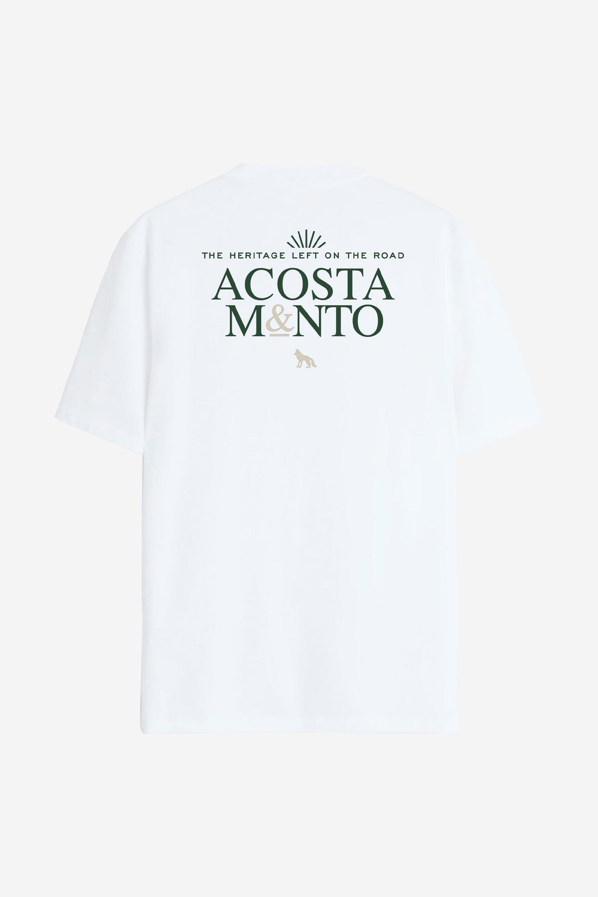 Camiseta Road Casual Masculina Acostamento Branco