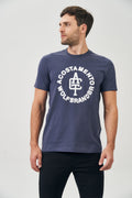 Camiseta Print Circular Masculina Acostamento Verde Nativo
