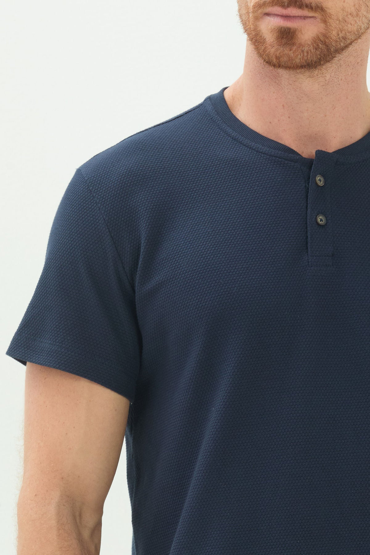 Camiseta Texturizada Masculina Acostamento Marinho