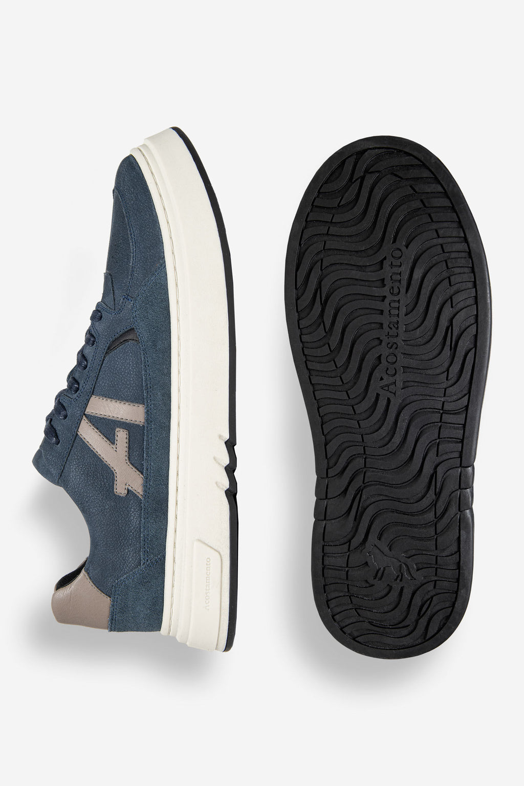 Tênis Fang Casual Masculino Acostamento Marinho