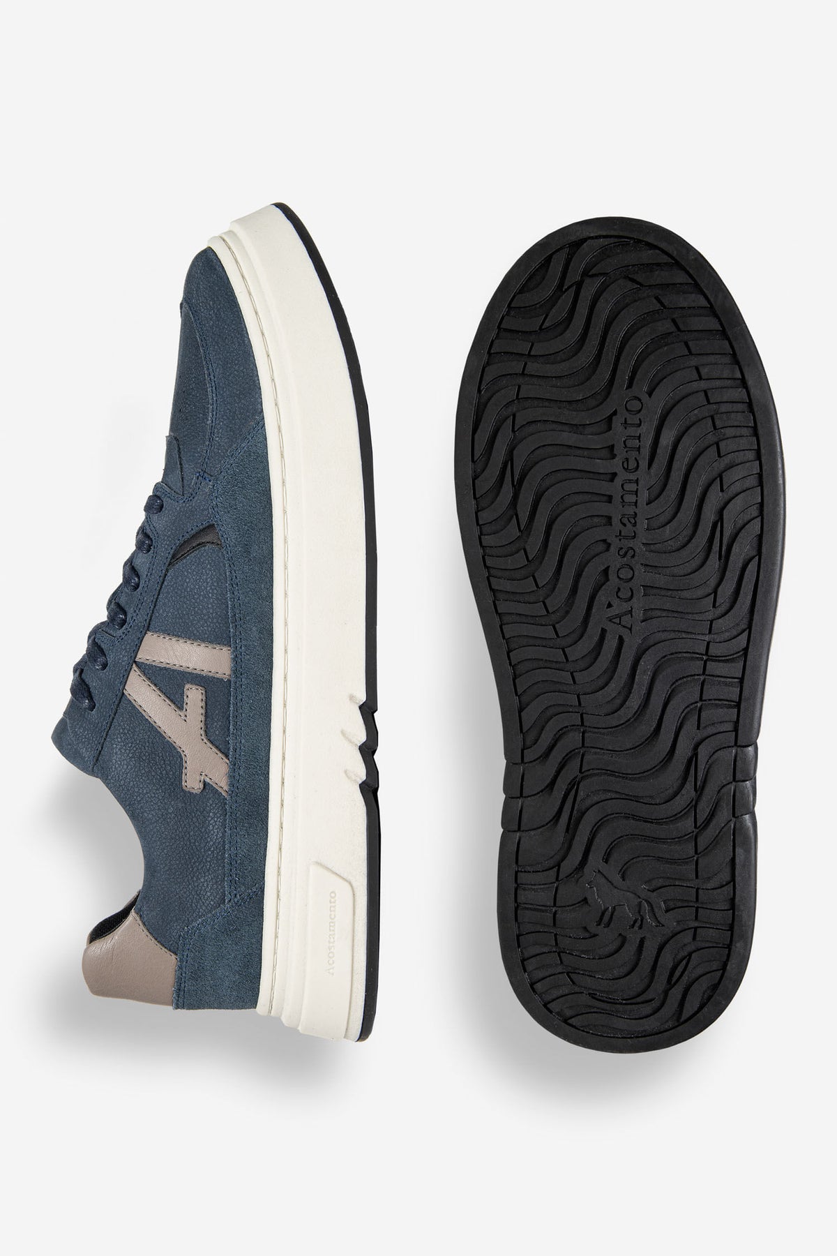Tênis Fang Casual Masculino Acostamento Marinho
