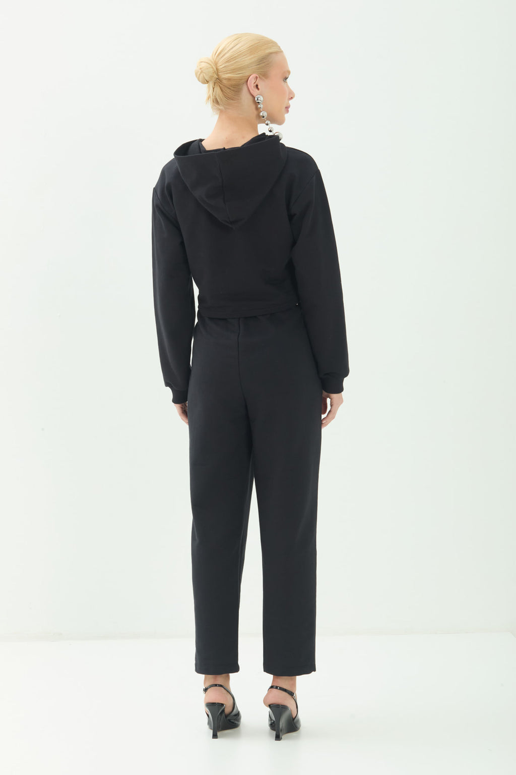 Blusão Moletom Com Capuz ACT Feminino Preto