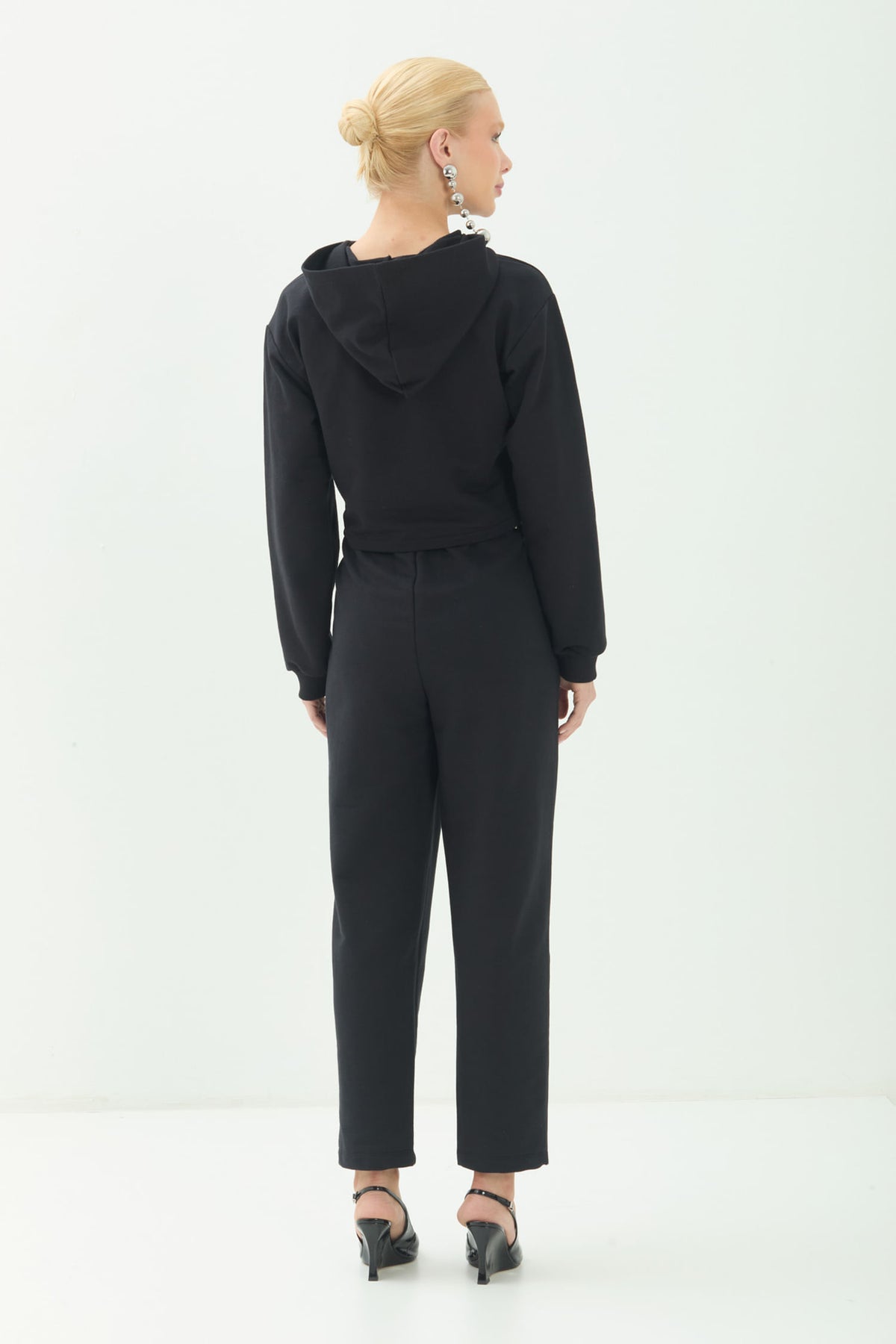 Blusão Moletom Com Capuz ACT Feminino Preto