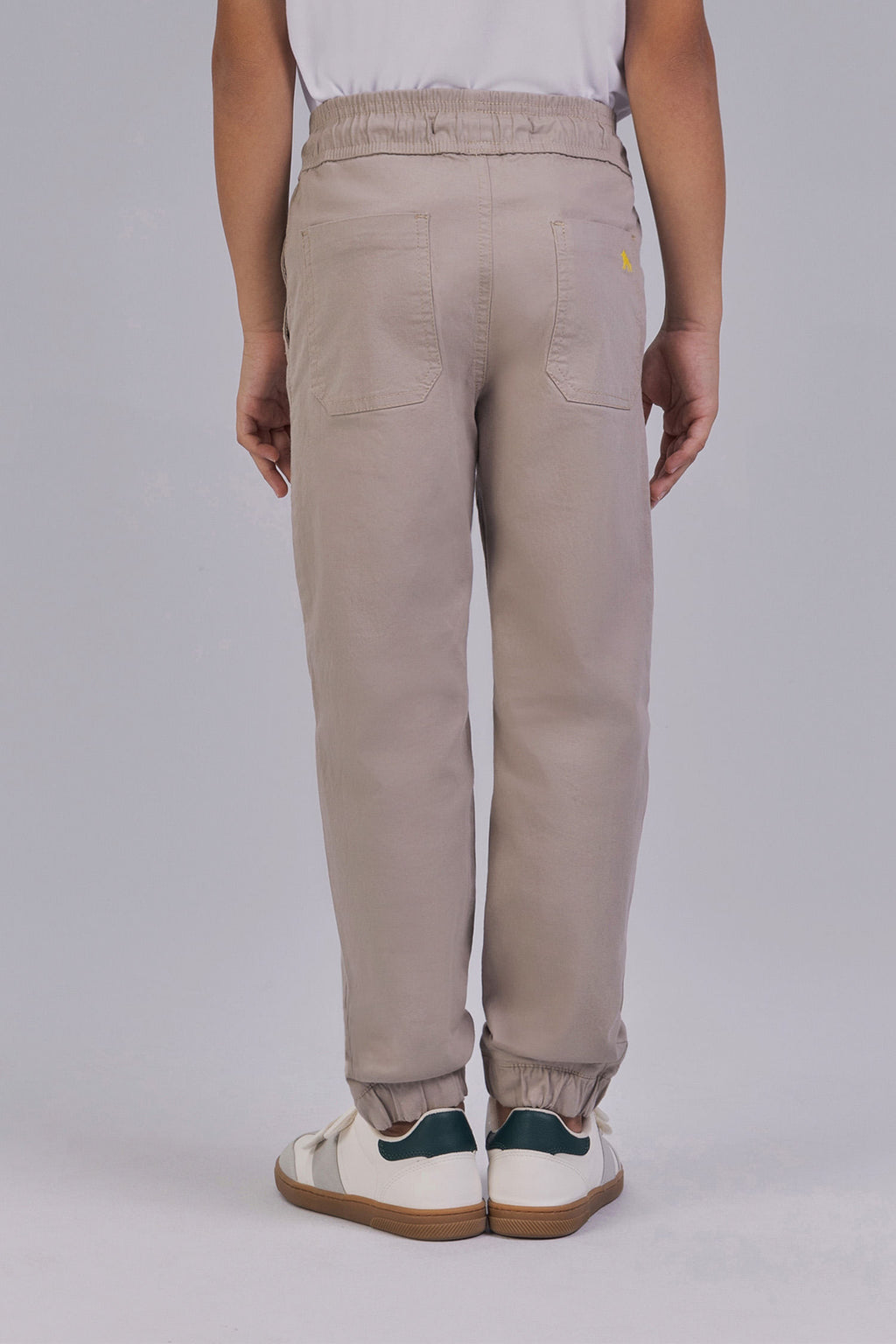 Calça Sarja Jogger Menino Acostamento Next Caqui