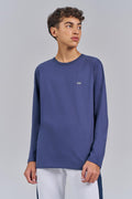 Camiseta Manga Longa Menino Acostamento Next Azul Navy