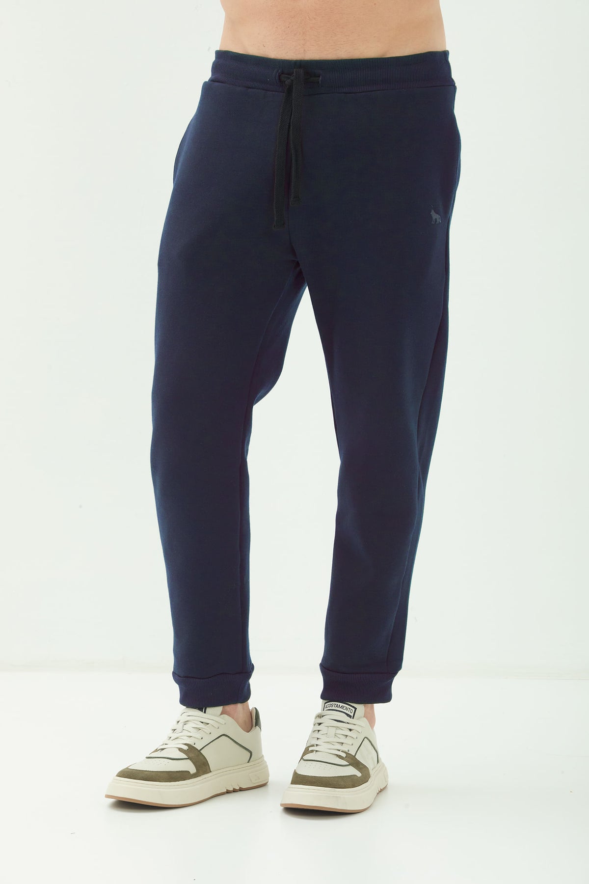 Calça Moletom Casual Masculino Acostamento Marinho