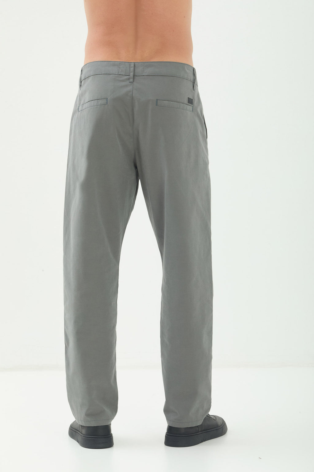 Calça Casual Masculina Acostamento Chumbo