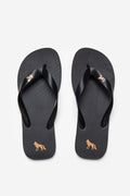 Chinelo Lobo Instinto Masculino Acostamento Preto