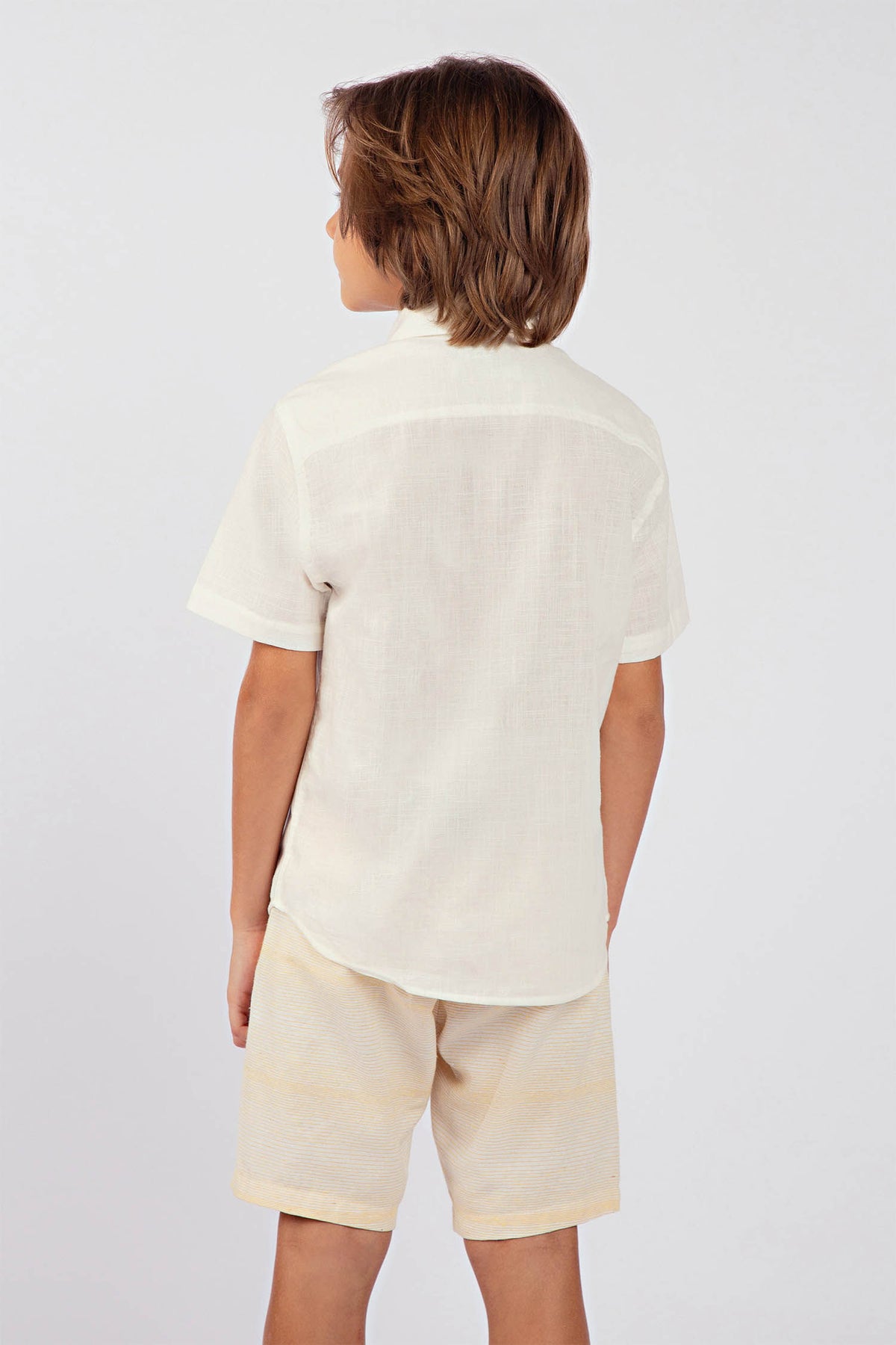 Camisa Manga Curta Menino Acostamento Kids Preto