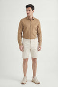 Bermuda Chino Fit Resort Masculina Acostamento Natural