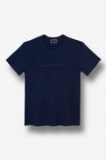 Camiseta Casual Masculina Acostamento Marinho