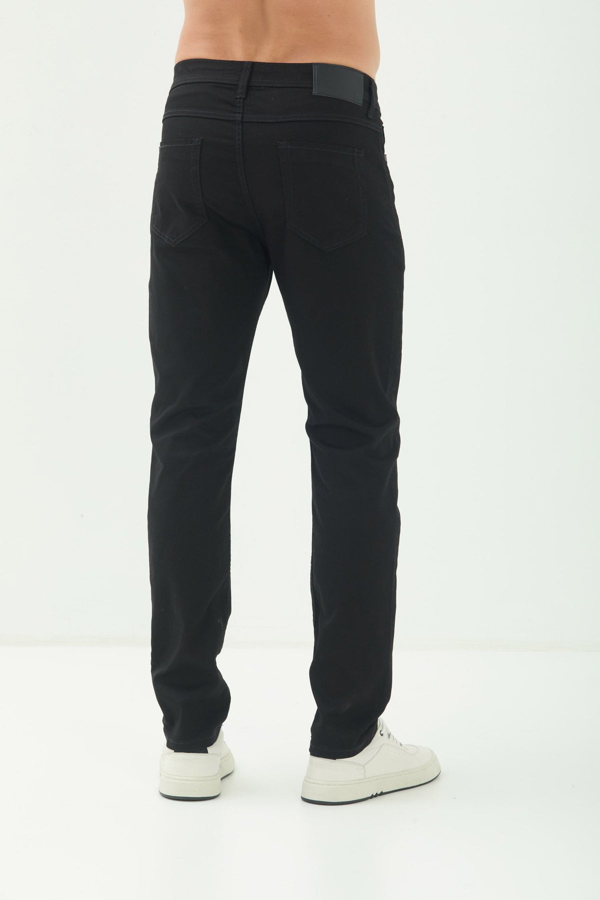 Calça Sarja Skinny Tech Masculina Acostamento Jeans Escuro
