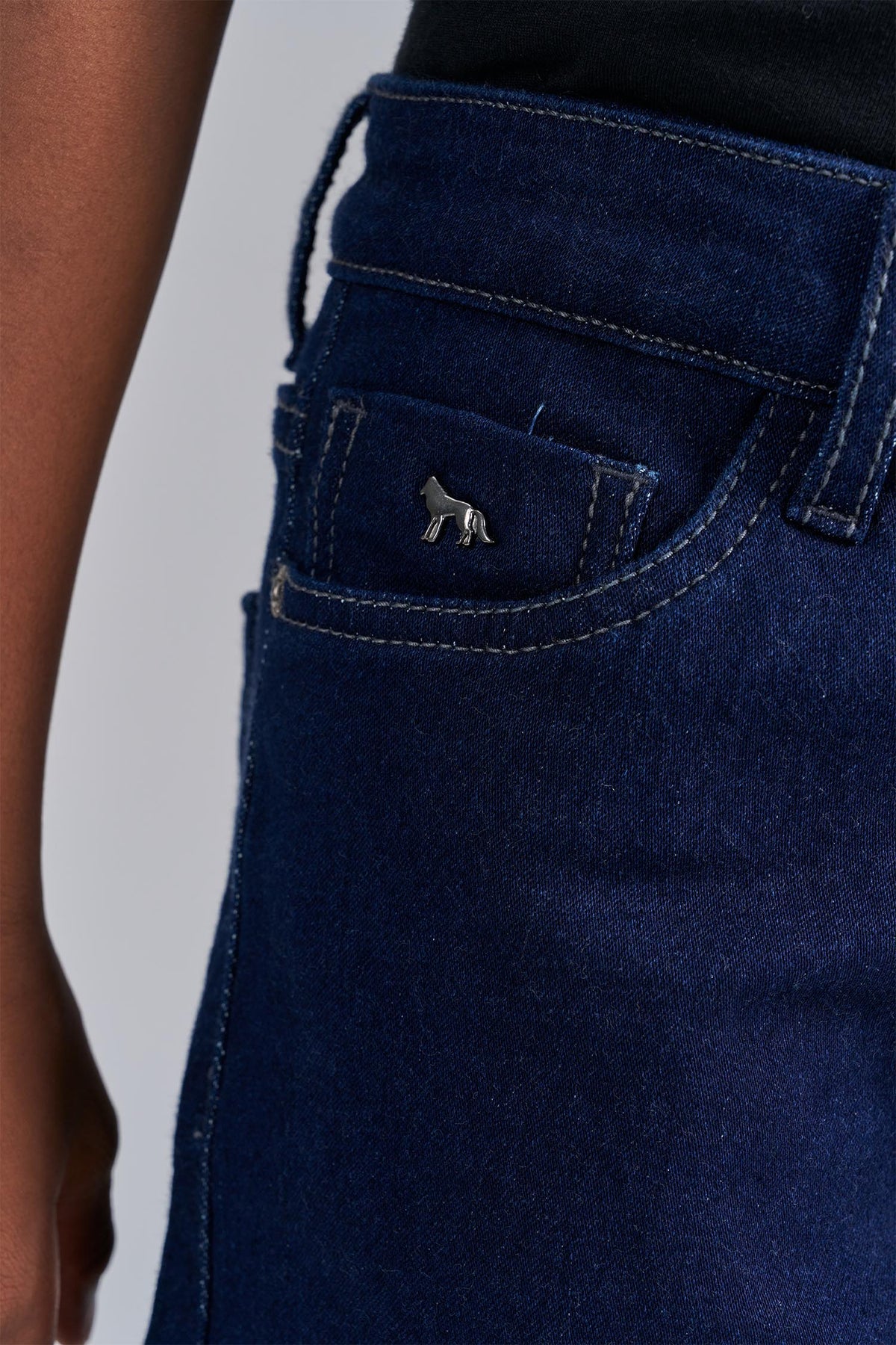 Bermuda Jeans Classic Menino Acostamento Next Jeans Escuro
