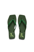 Chinelo Square Glitter ACT Feminino Deep Olive